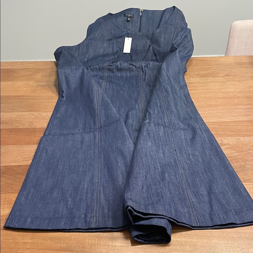 Talbots Denim Sleeveless Shift Dress, 20W — NWT - Picture 9 of 12